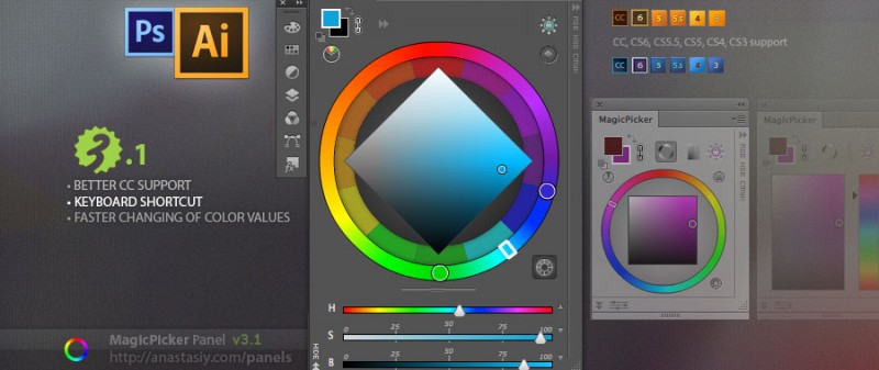 MagicPicker color wheel update 3.1